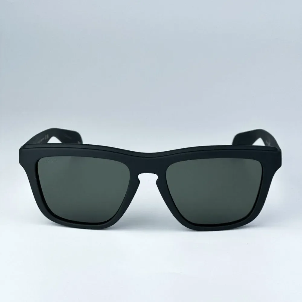 NEW Gucci GG1571S 001 Black Grey Unisex Square Sunglasses GG 1571S